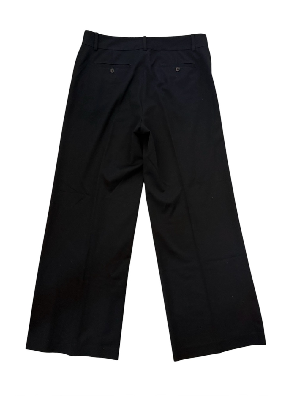 Lauren Ralph Lauren Black Wide Leg Trousers Size 10 Career Pants - Picture 4 of 5